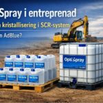 OptiSpray 1000 liter IBC och helpall för entreprenad och SCR-system